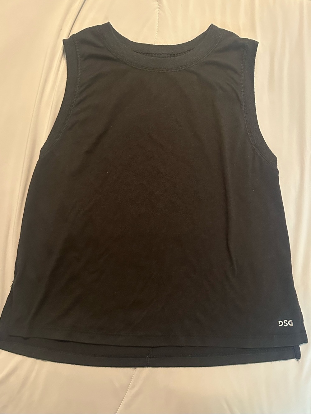 DSG Black Women's Crewneck Tank Top